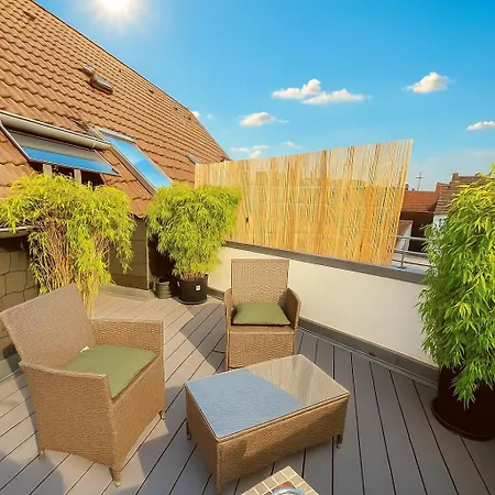 Apartamento Rooftop Flat Next To Hbf & Messe Duesseldorf Krefeld